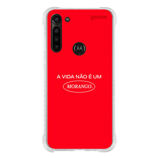Capinha para celular  Frases A Vida Não é Um Morango