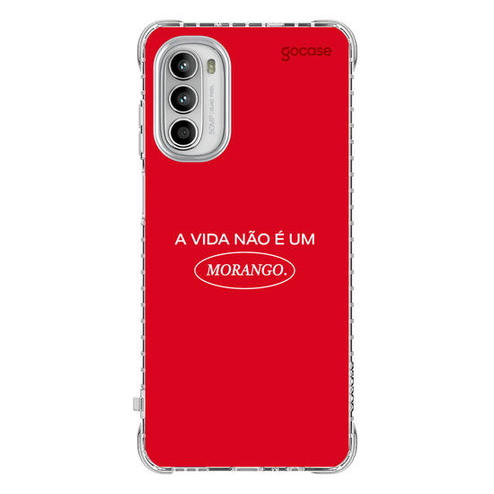 Capinha para celular  Frases A Vida Não é Um Morango