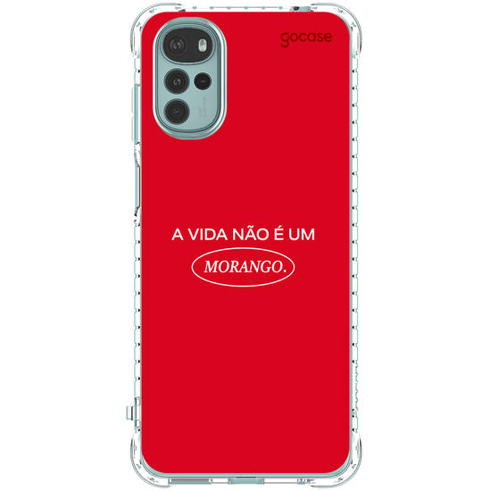 Capinha para celular  Frases A Vida Não é Um Morango