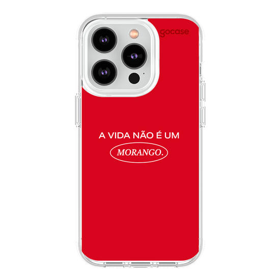 Capinha para celular  Frases A Vida Não é Um Morango