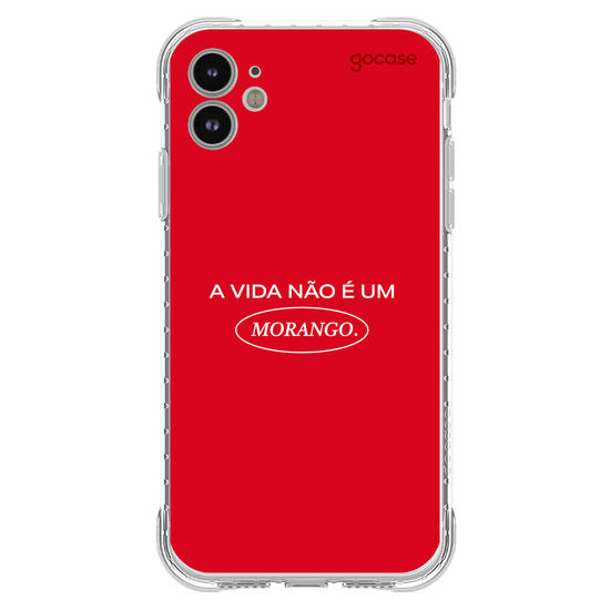 Capinha para celular  Frases A Vida Não é Um Morango