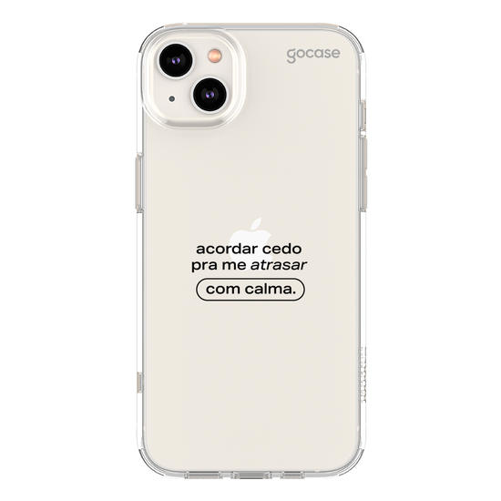 Capinha para celular  Frases Acordar Cedo
