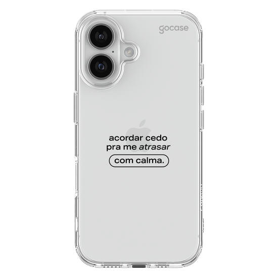 Capinha para celular  Frases Acordar Cedo