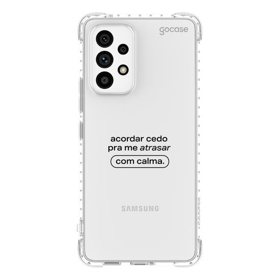 Capinha para celular  Frases Acordar Cedo
