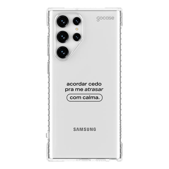 Capinha para celular  Frases Acordar Cedo