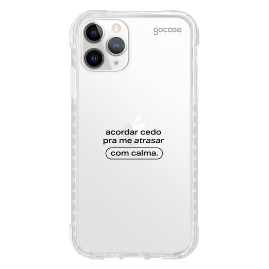 Capinha para celular  Frases Acordar Cedo