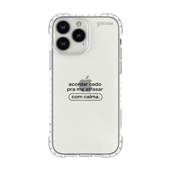 Capinha para celular  Frases Acordar Cedo