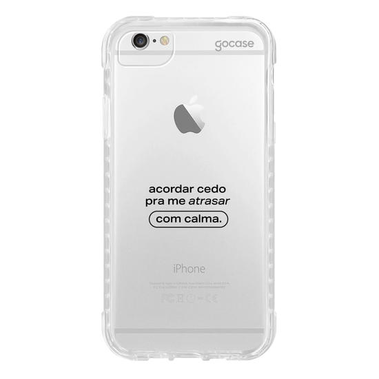 Capinha para celular  Frases Acordar Cedo