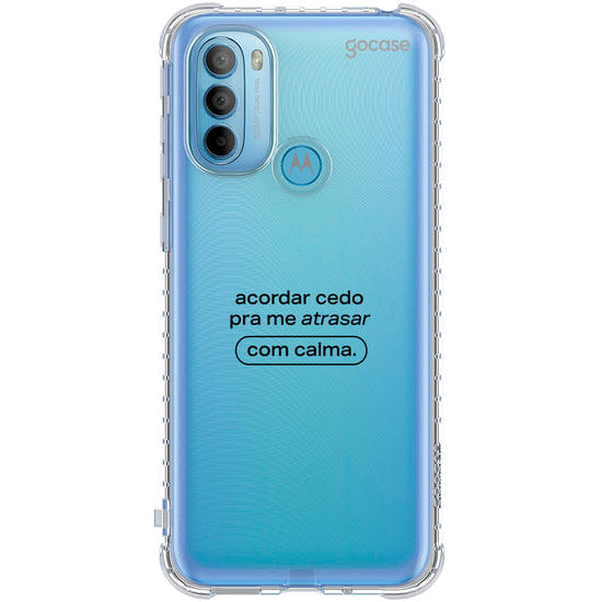 Capinha para celular  Frases Acordar Cedo