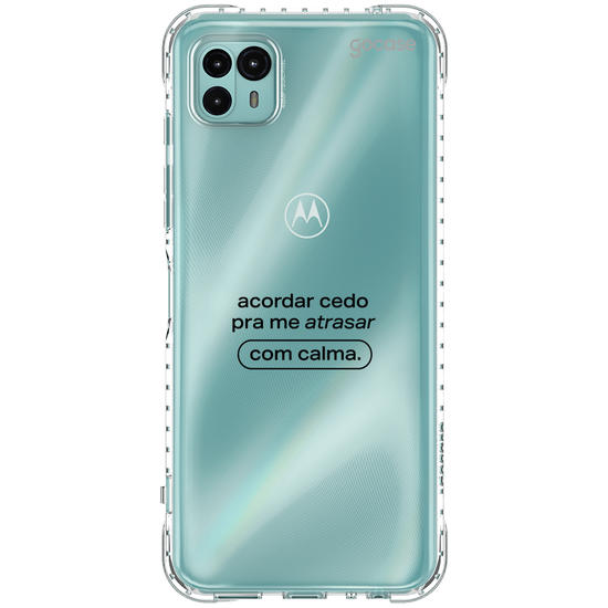 Capinha para celular  Frases Acordar Cedo