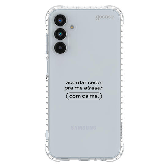 Capinha para celular  Frases Acordar Cedo