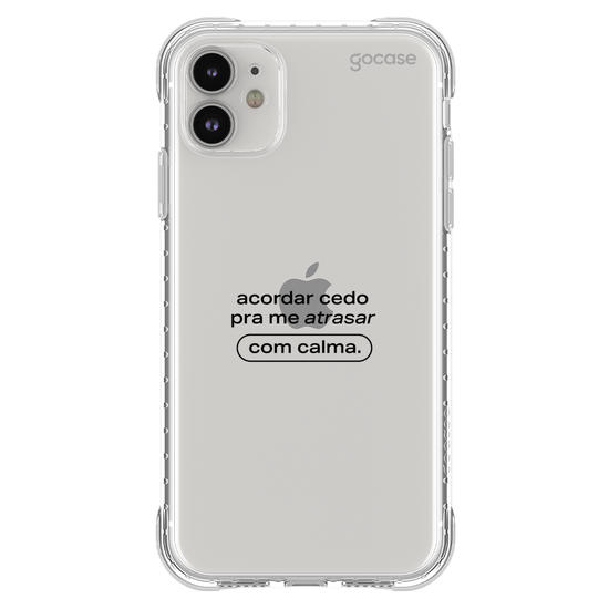 Capinha para celular  Frases Acordar Cedo