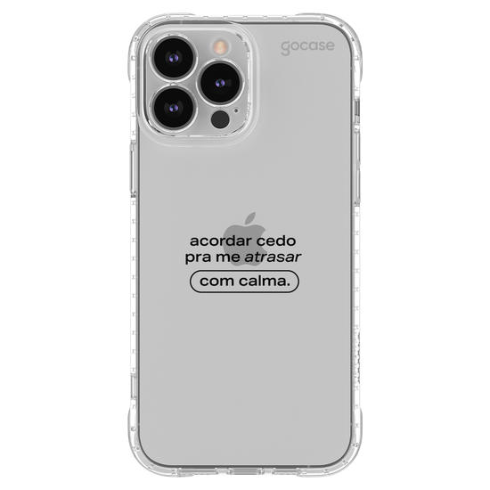 Capinha para celular  Frases Acordar Cedo