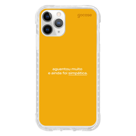 Capinha para celular  Frases Aguentou Muito