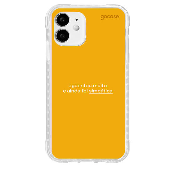 Capinha para celular  Frases Aguentou Muito