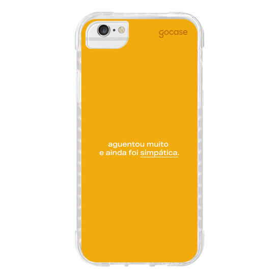 Capinha para celular  Frases Aguentou Muito