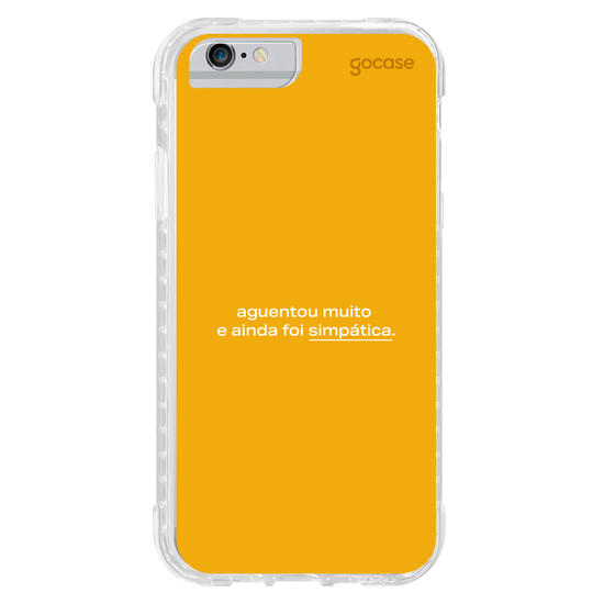 Capinha para celular  Frases Aguentou Muito
