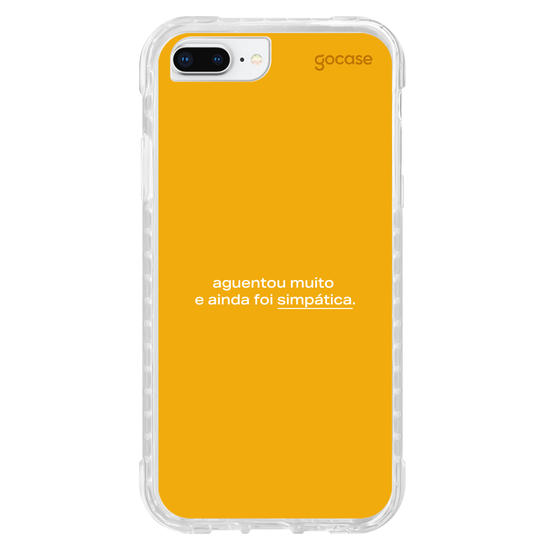 Capinha para celular  Frases Aguentou Muito
