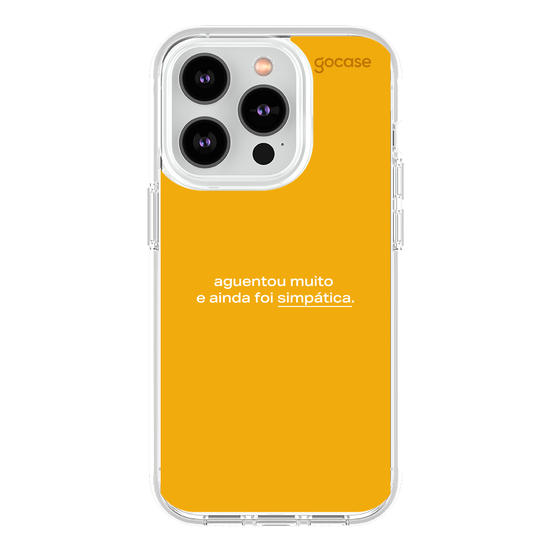 Capinha para celular  Frases Aguentou Muito