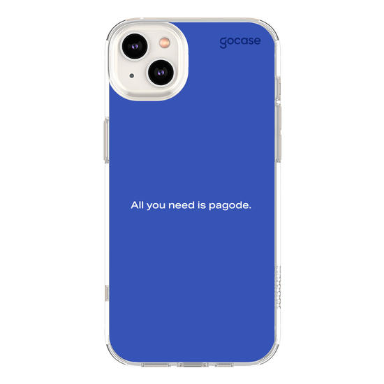 Capinha para celular  Frases All You Need Is Pagode