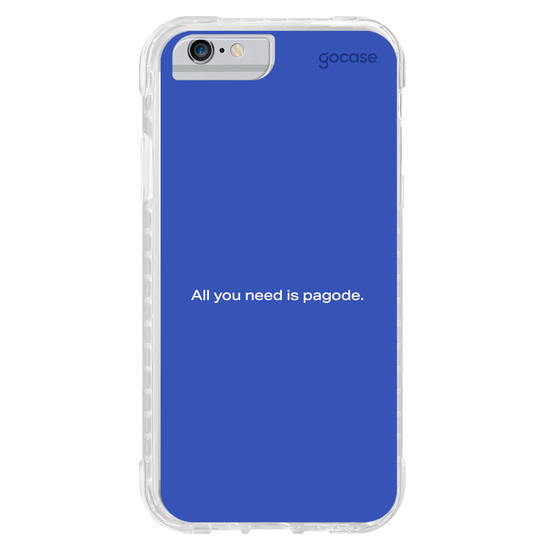 Capinha para celular  Frases All You Need Is Pagode