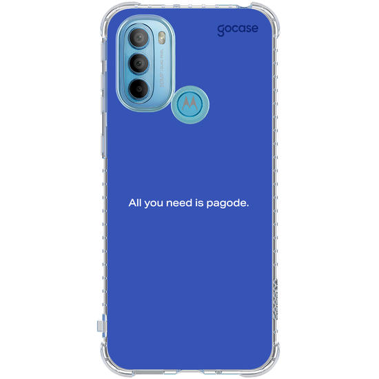 Capinha para celular  Frases All You Need Is Pagode