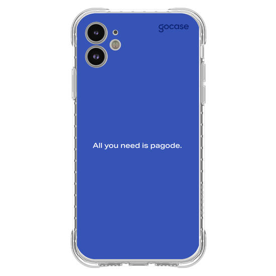 Capinha para celular  Frases All You Need Is Pagode