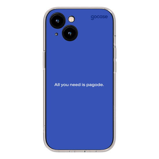 Capinha para celular  Frases All You Need Is Pagode