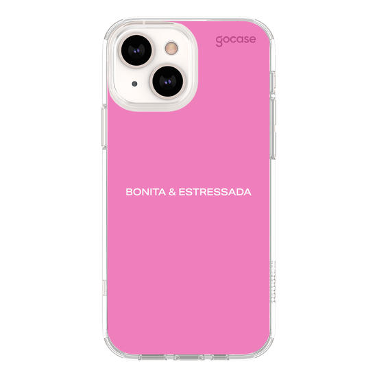 Capinha para celular Frases Bonita e Estressada