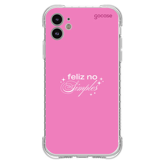 Capinha para celular  Frases Feliz no Simples