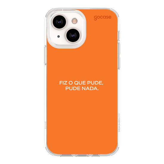 Capinha para celular Frases Fiz o Que Pude