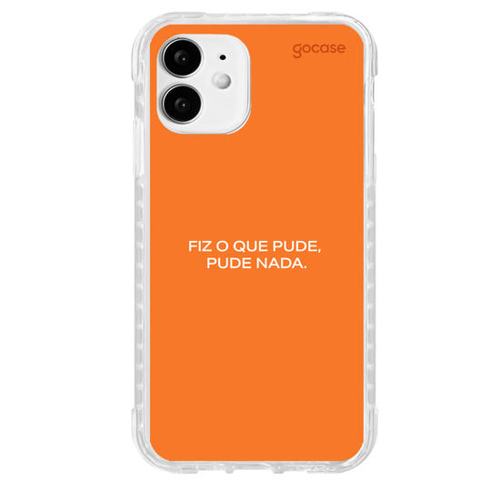 Capinha para celular  Frases Fiz o Que Pude