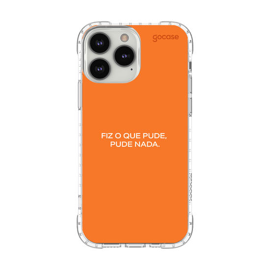 Capinha para celular  Frases Fiz o Que Pude