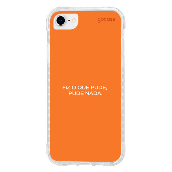 Capinha para celular  Frases Fiz o Que Pude