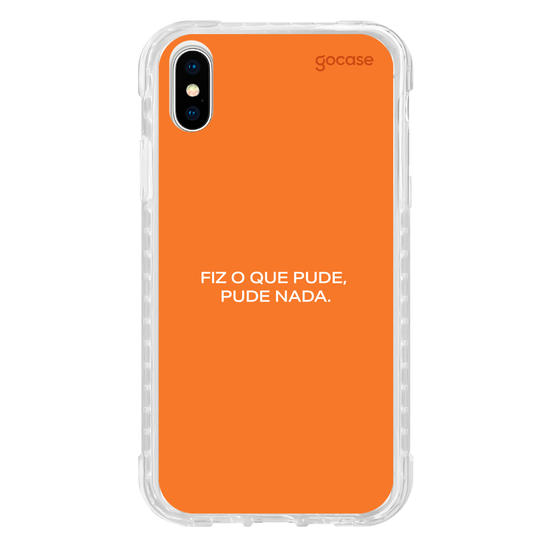 Capinha para celular  Frases Fiz o Que Pude