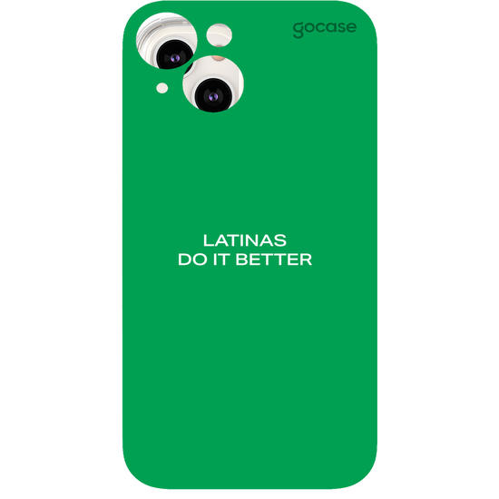 Capinha para celular  Frases Latinas do It Better
