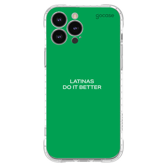 Capinha para celular  Frases Latinas do It Better