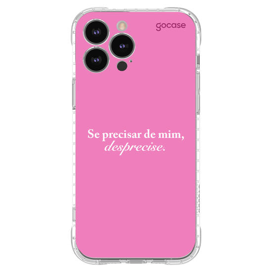 Capinha para celular Frases Se Precisar
