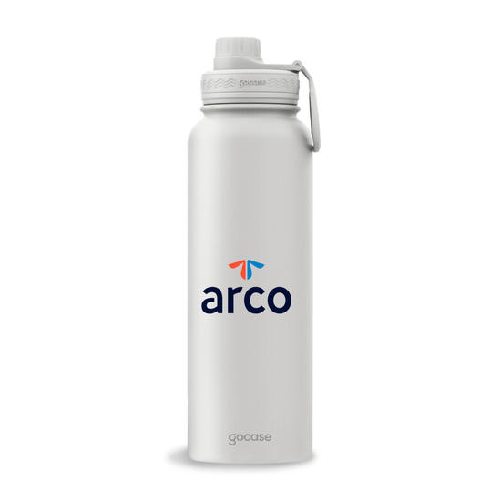 Garrafa Térmica Branca - Arco - B2B