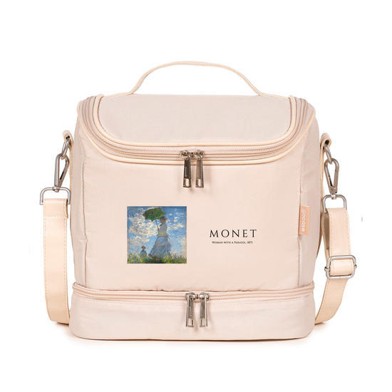 Bolsa Térmica Fruit Pro Rosa - Monet - Mulher com Sombrinha