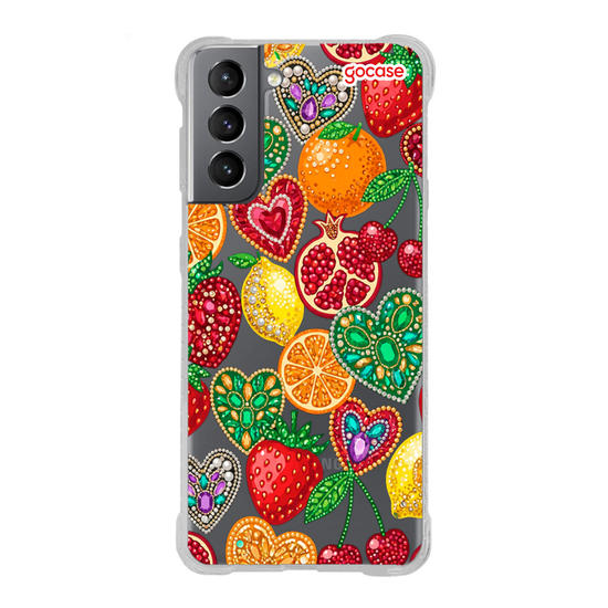 Capinha para celular  Frutas Cravejadas