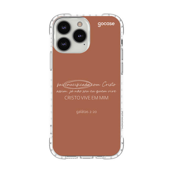 Capinha para celular  Fui crucificada com cristo