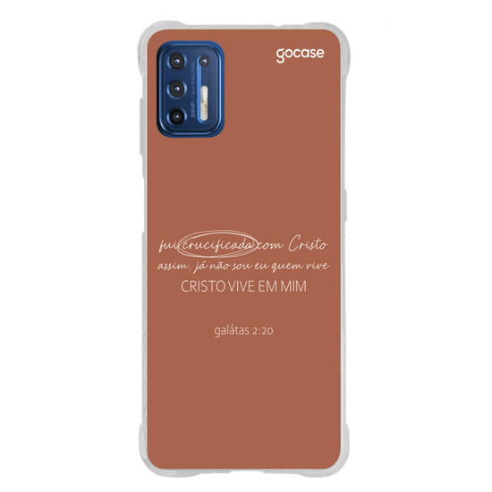 Capinha para celular  Fui crucificada com cristo