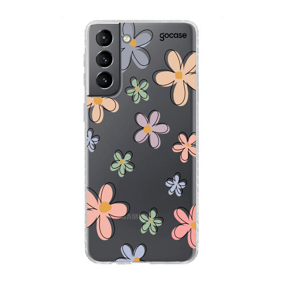 Fun Floral Pattern Hülle