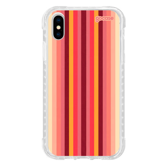 Capinha para celular  Funky Orange Stripes