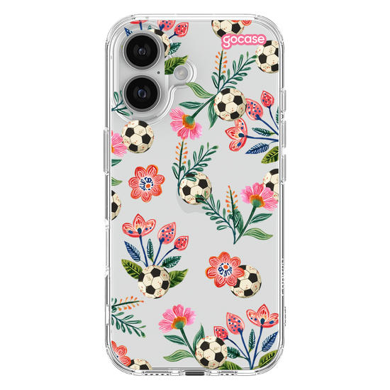 Capinha para celular  Futebol Floral
