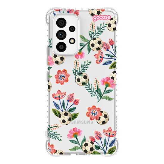 Capinha para celular  Futebol Floral