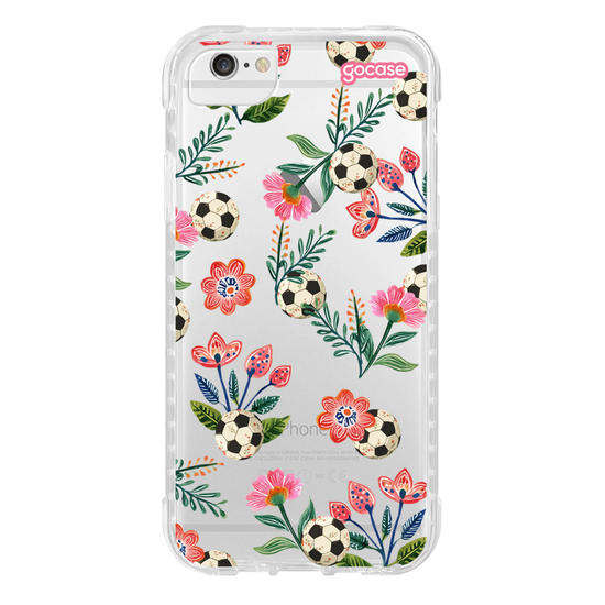 Capinha para celular  Futebol Floral