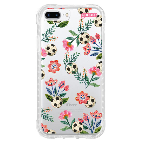 Capinha para celular  Futebol Floral
