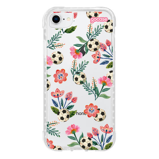 Capinha para celular  Futebol Floral